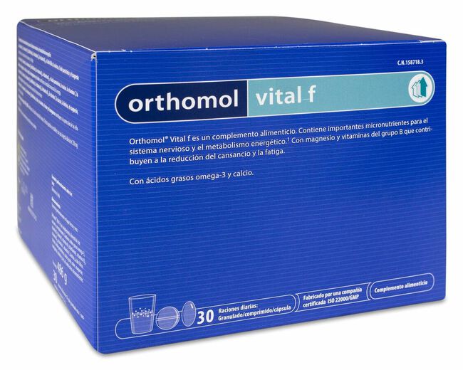 Orthomol Vital F Granulado, 30 Sobres