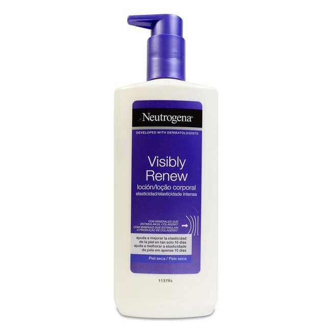 Neutrogena Visibly Renew SPF 25 Loción Corporal Elasticidad Intensa, 400 ml