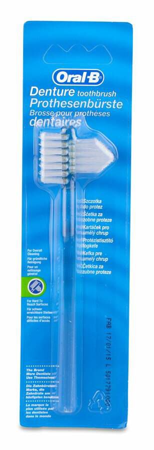 Oral-B Cepillo Prótesis Dental, 1 Ud