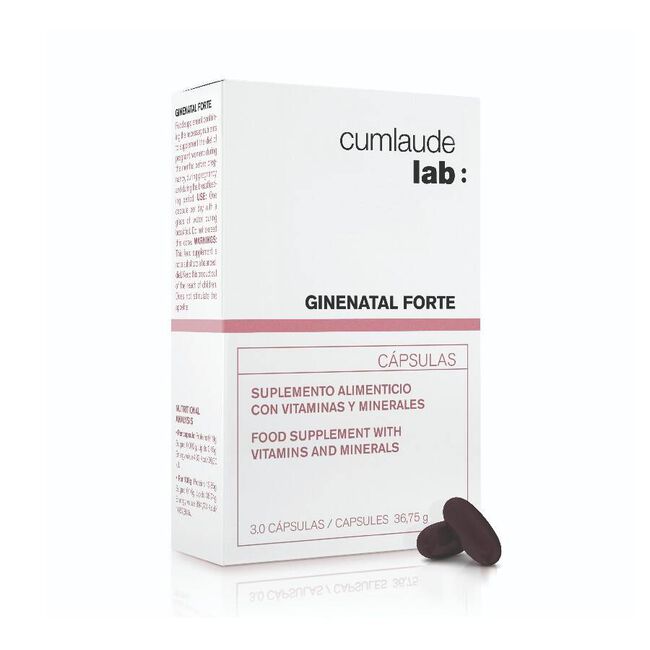 Cumlaude Ginenatal Forte, 30 Cápsulas