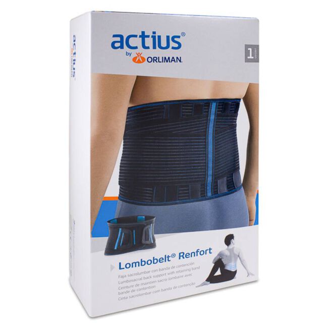 Actius Lombobelt Renfort Faja Sacrolumbar Reforzada Talla 4, 1 Ud