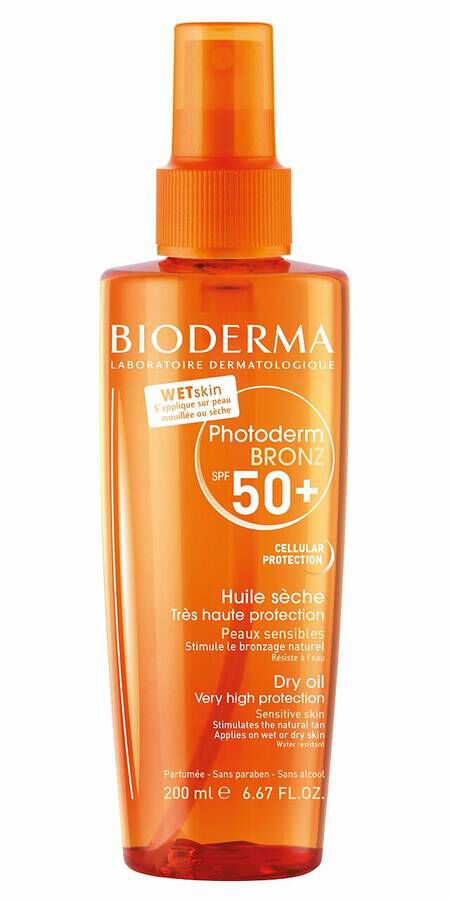 Bioderma Photoderm Bronz Aceite Seco 50+ , 200 ml