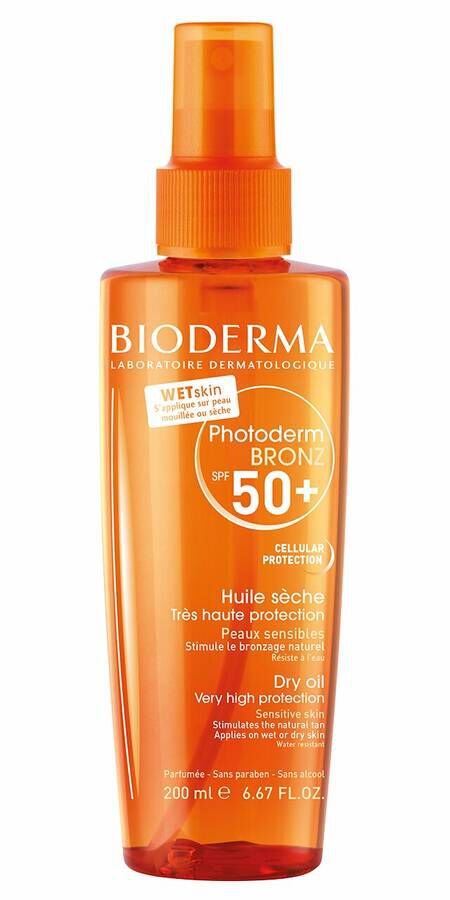 Bioderma Photoderm Bronz Aceite Seco 50+ , 200 ml