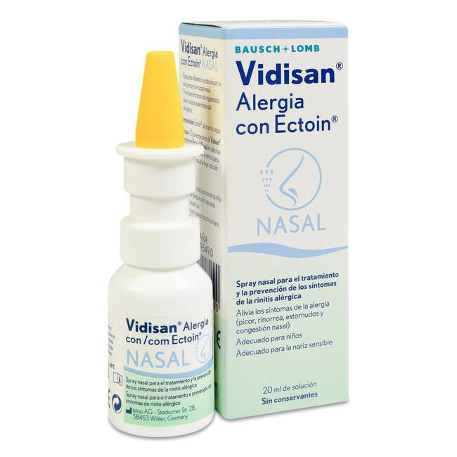 Vidisan Ectoin Spray Nasal, 20 ml