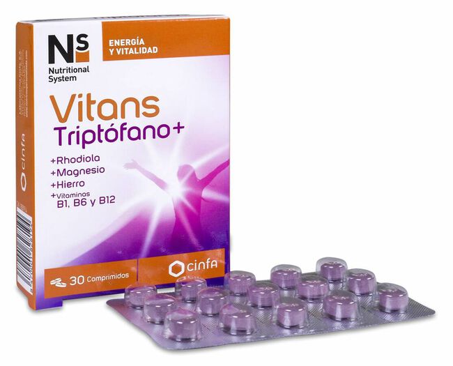 Ns Vitans Triptofano+, 30 Comprimidos