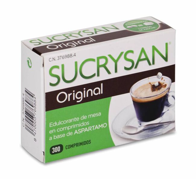 Sucrysan Aspartamo, 300 Uds