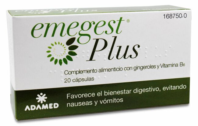 Emegest Plus, 20 Cápsulas