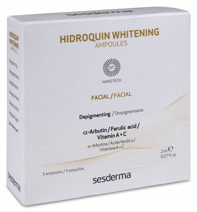 Sesderma Hidroquin Whitening Ampollas Despigmentantes, 5 Ampollas