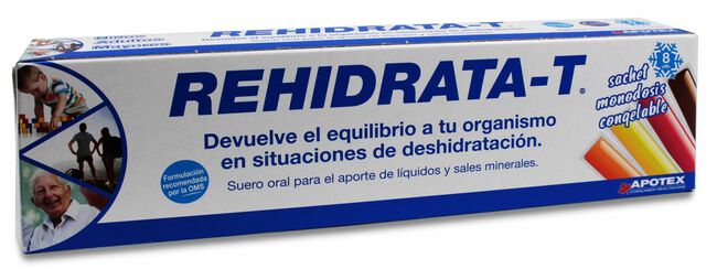 Rehidrata-T Suero 62,5 ml, 8 Uds