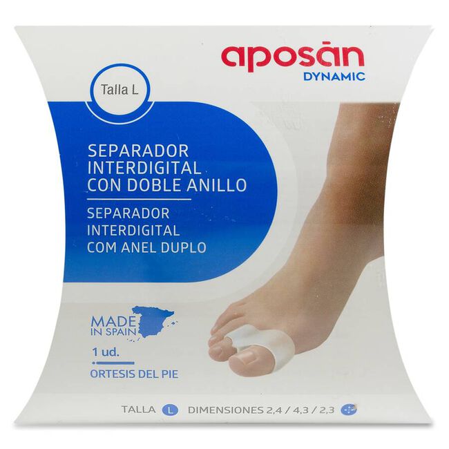 Aposán Dynamic Separador de Doble Anillo Talla L, 1 Unidad