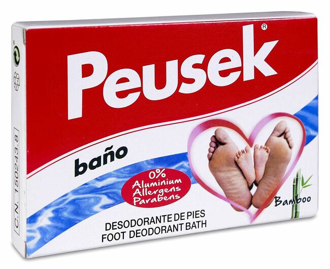 Peusek Baño Desodorante, 2 Sobres