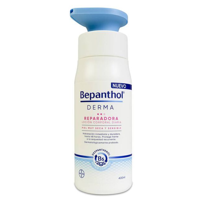 Bepanthol Loción Corporal Reparadora, 400 ml