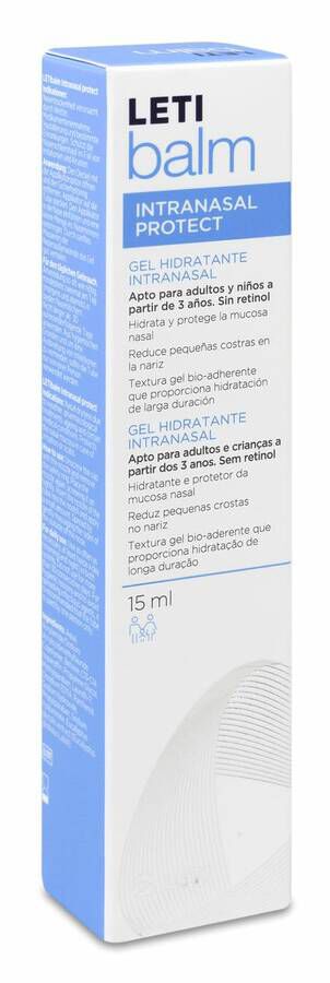 LETIbalm Intranasal Protect Gel Hidratante, 15 ml