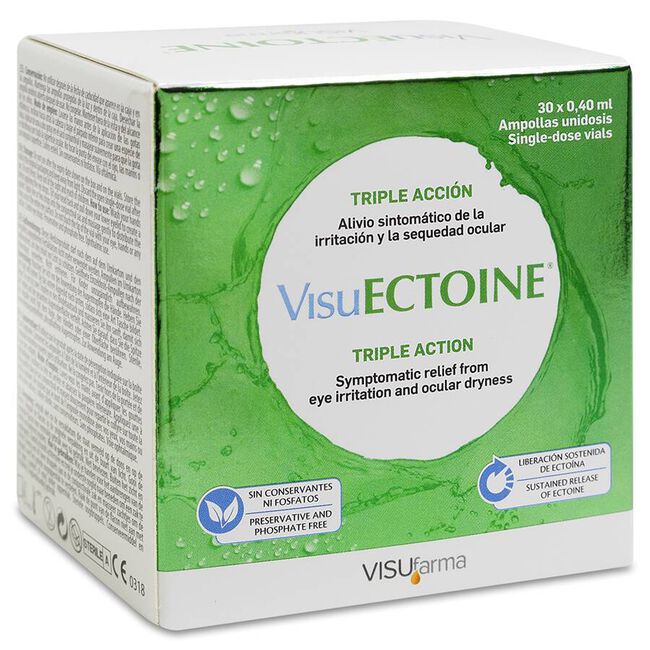 Visufarma Visuectoine x 0.4 ml, 30 Ampollas Unidosis