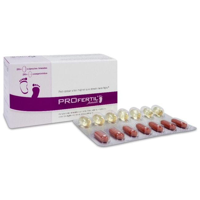 imagen de Profertil Female, 28 C&aacute;psulas + 28 Comprimidos