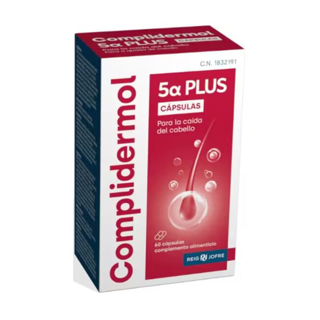 Complidermol 5 Alfa Plus, 60 C&aacute;psulas