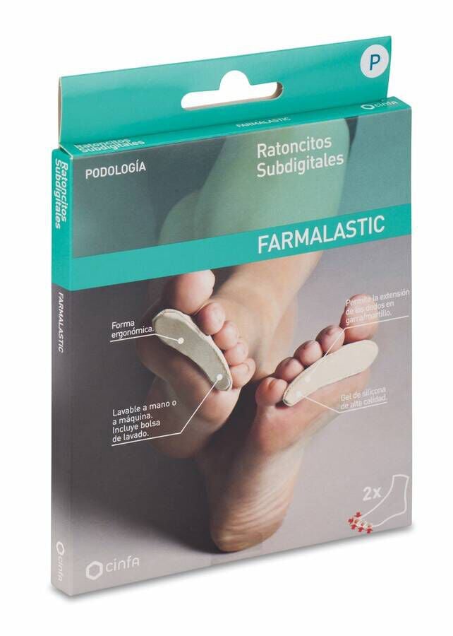 Farmalastic Ratoncitos Subdigitales Se&ntilde;ora, 2 Uds