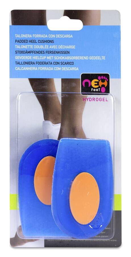 Neh Feet Talonera Forrada con Descarga Talla Grande, 2 uds