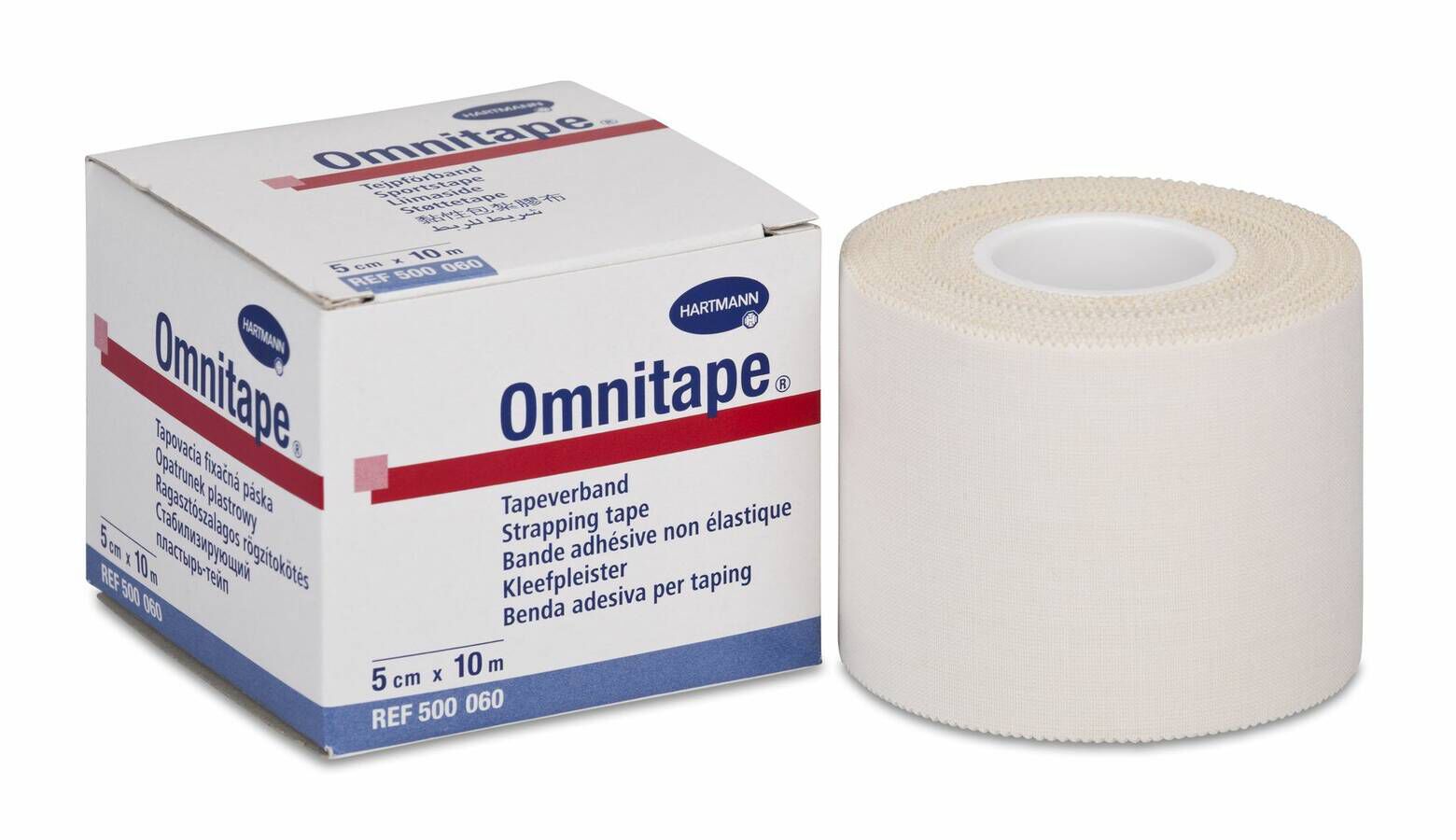 HARTMANN Omnipor Cerotto A Bobina 9,2 X 5 Cm - Tessuto Non Tessuto Ipoallergenico, Traspirante E Idrorepellente - 3