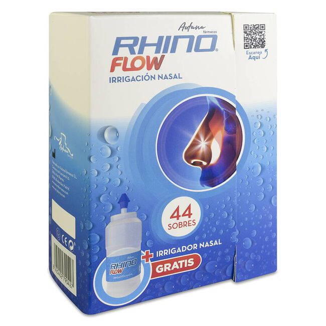 Pack Autana Fármacos Rhino Flow 300 ml + 44 Sobres, 1 Unidad
