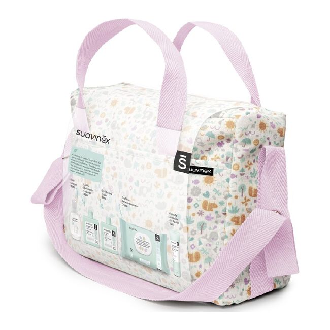 Suavinex Bolso Cosmética Bebé Rosa, 1 Unidad