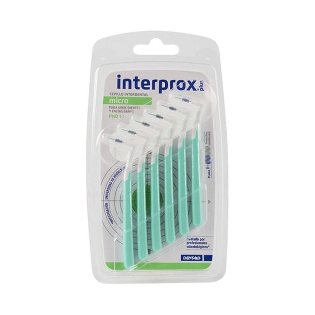 Interprox Plus Cepillo Dental Interproximal Micro, 6 Uds