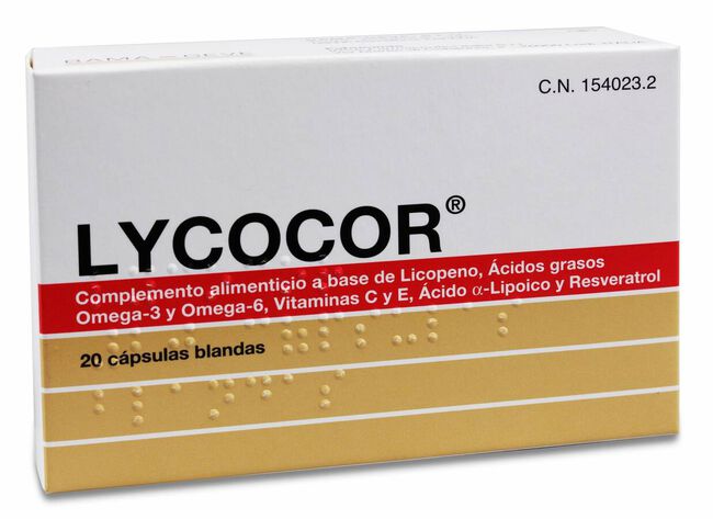 Lycocor, 20 Cápsulas