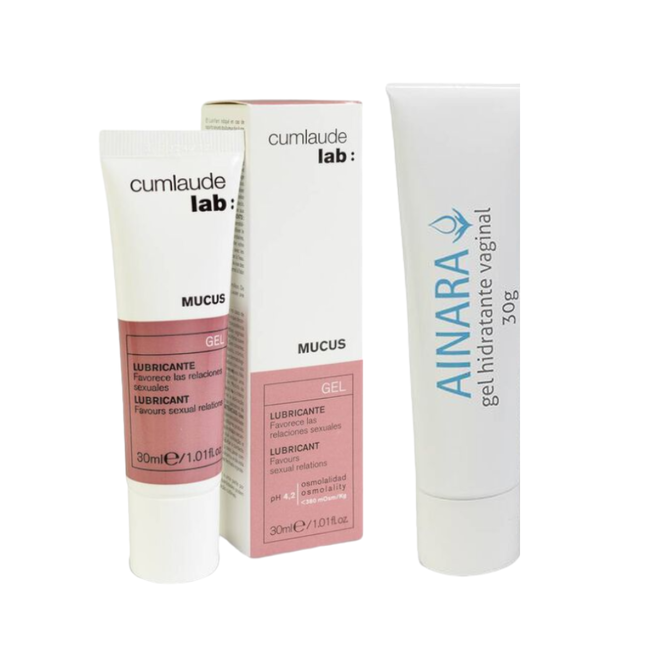 Pack Cumlaude Mucus Gel Vaginal + Ainara Gel Hidratante Vaginal