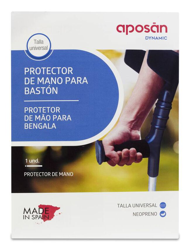 Aposán Dynamic Protector Mano Bastón, 1 unidad