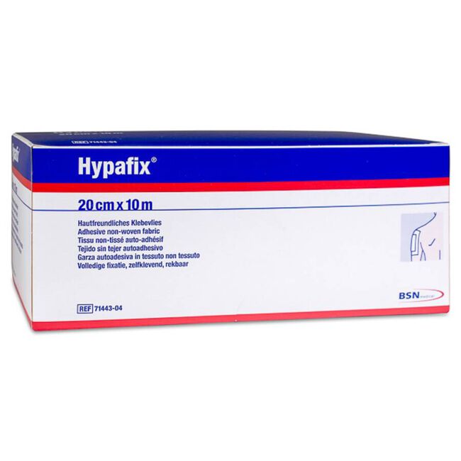Hypafix Gasa Adhesiva 20 cm x 10 m, 1 Ud