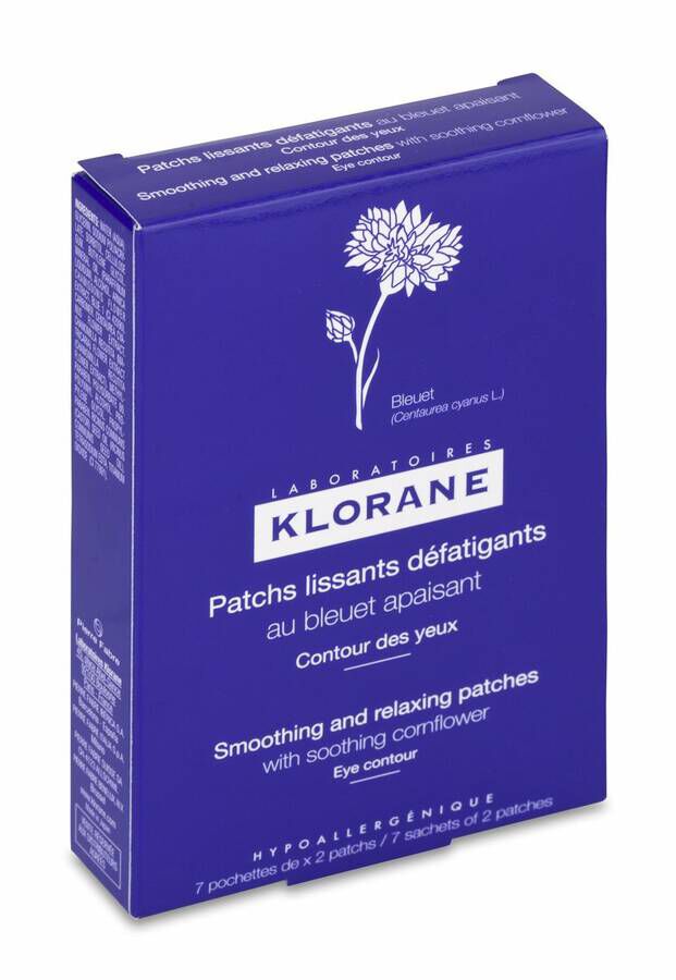Klorane Parches Descongestionantes Ojos Al Aciano, 14 Uds