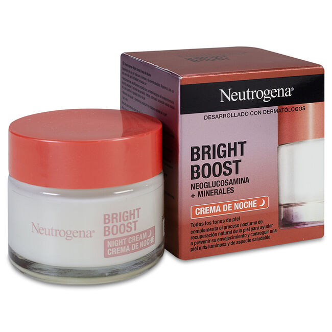 Neutrogena Bright Boost Crema Noche, 50 ml