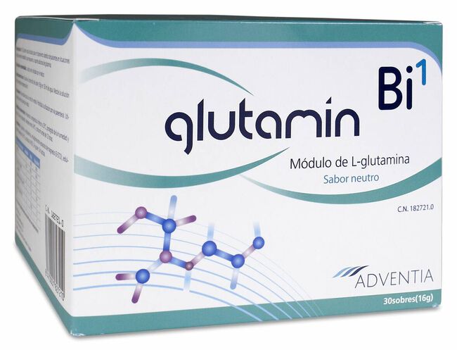 Bi1 Glutamin Sobres, 16 g, 30 Sobres