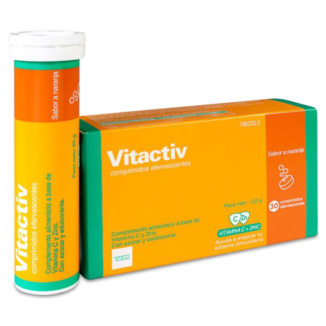 Vitactiv, 30 Comprimidos Efervescentes