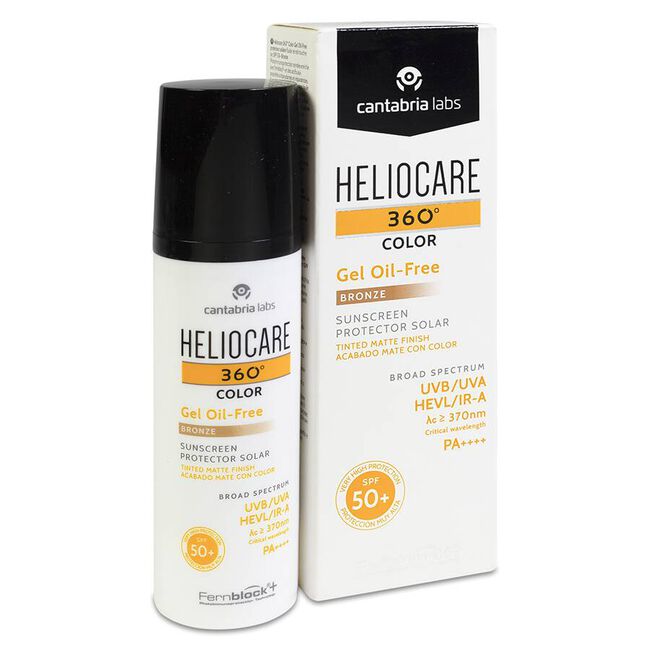 Heliocare 360º Gel Oil-free Bronze SPF 50+, 50 ml
