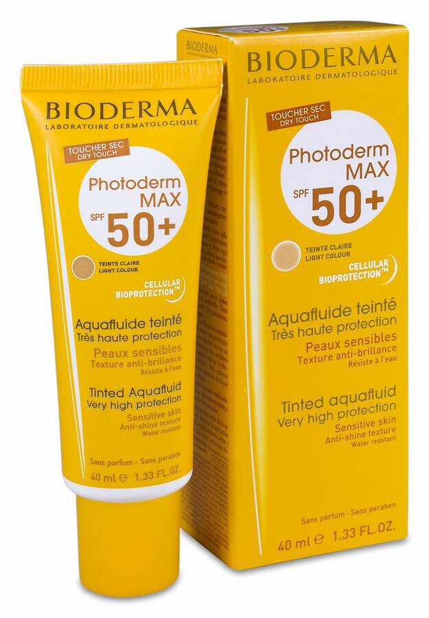 Bioderma Photoderm MAX Aquafluide SPF 50+ Claro, 40 ml