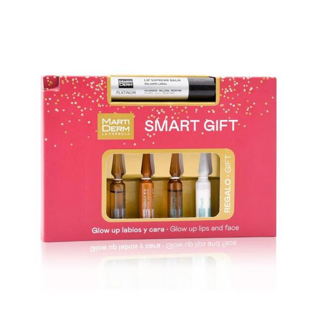 Pack MartiDerm Smart Gift Glow Up Labios y Cara, 1 ud