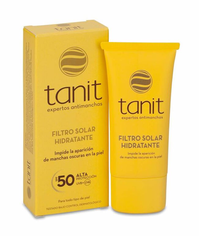 Tanit Filtro Solar Hidratante SPF 50+, 50 ml