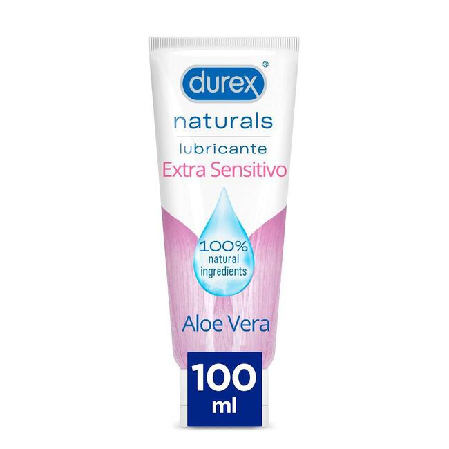 Durex Naturals Lubricante Extra Sensitivo, 100 ml