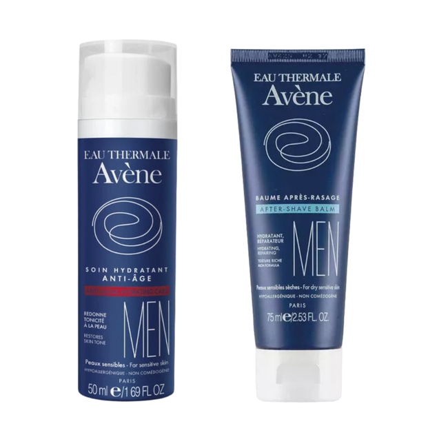 Pack Av&egrave;ne B&aacute;lsamo Para Despu&eacute;s del Afeitado + Cuidado Hidratante Antiedad