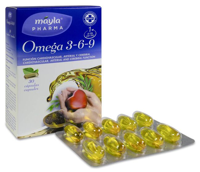 Máyla Pharma Omega 3-6-9, 30 Comprimidos