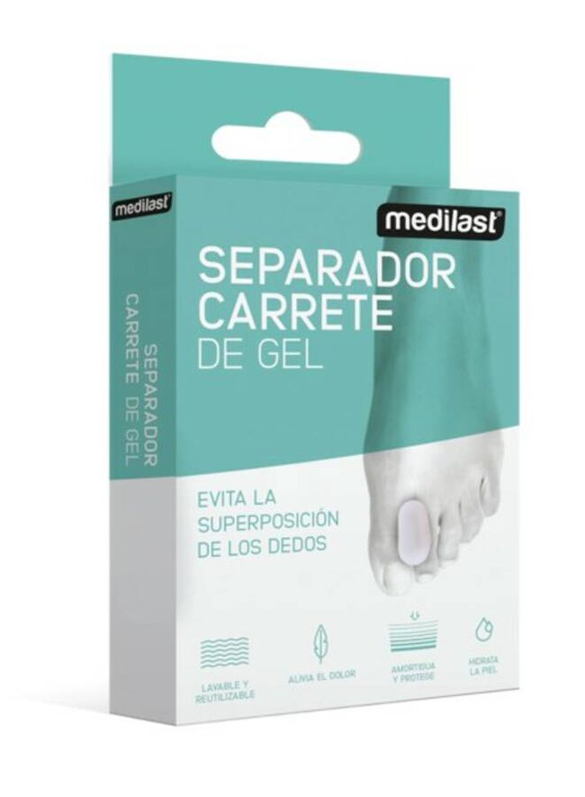 Medilast Separador Carrete de Gel Talla G, 2 Uds