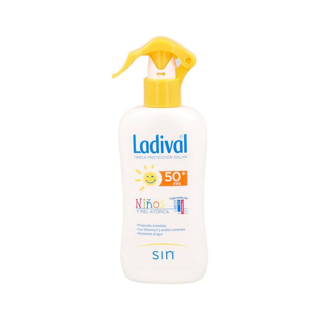 Ladival Spray Niños y Piel Atópica FPS 50+, 200 ml