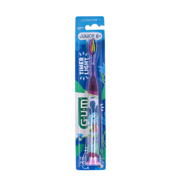 Gum Cepillo Dental Junior Con Luz, 1 unidad