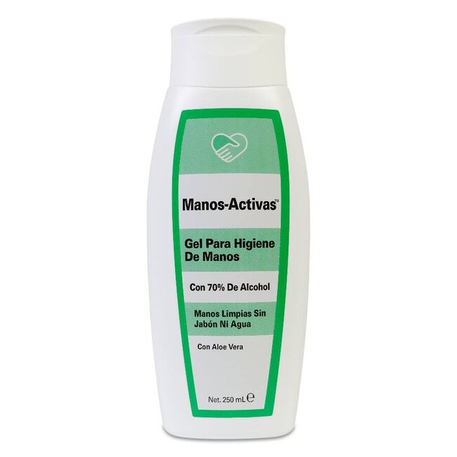 Manos Activas Gel Hidroalcohólico, 250 ml