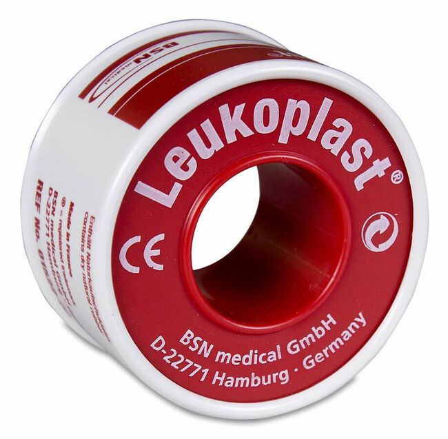 Leukoplast Esparadrapo Color Carne 5 m x 2,5 cm, 1 Ud