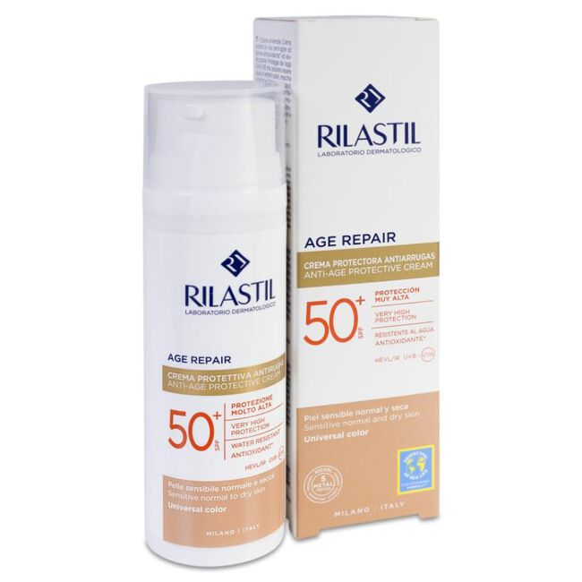 Rilastil Sun System Age Repair Color Spf50+, 50 ml