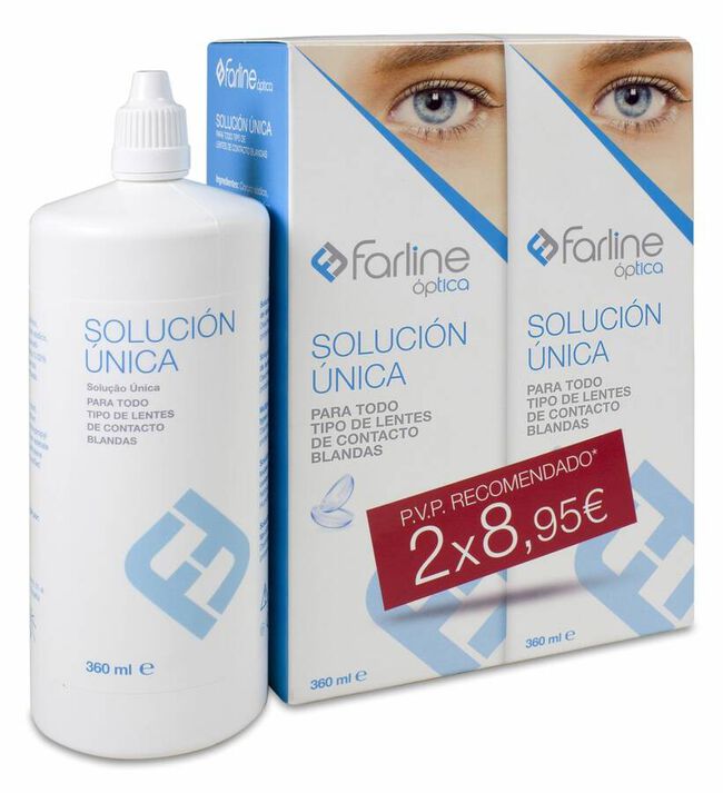 Duplo Farline Solución Única, 360 ml, 2 Unidades