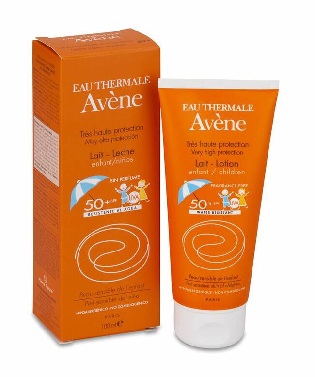 Avène Leche Protección Niños SPF 50+, 100 ml