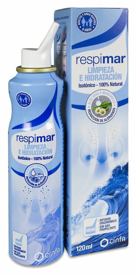 Respimar Limpieza e Hidratación, 120 ml